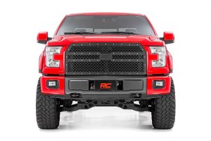 Ford F-150 Mesh Grille - Rough Country - Rough Country - Black - '15-'17